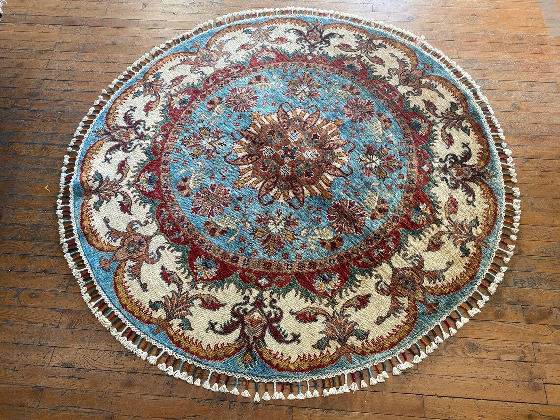 5x5 Handmade Rug